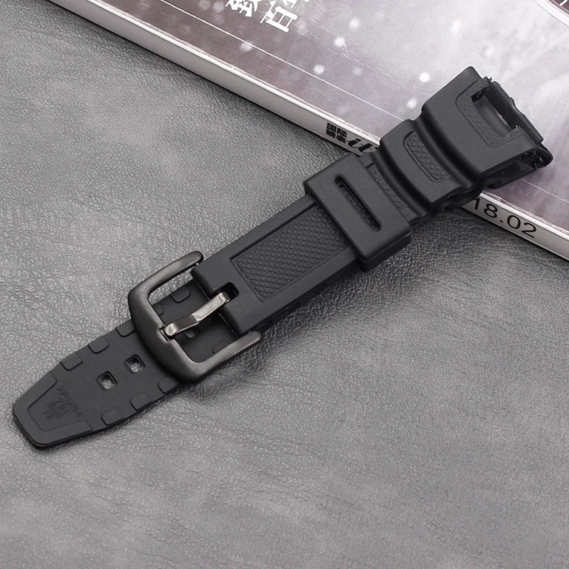 Силиконовый ремешок для мужчин подходит Casio SGW-100 женские повседневные спортивные