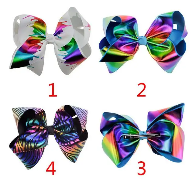 Лазерная Лента в рубчик 80 шт.|hairbows|hairbow ribbonpcs |