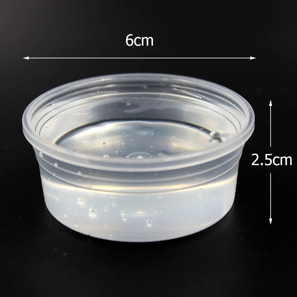 Прозрачный клей для слизи пушистый Лизун пластилин глина светильник лепка