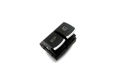 

Free shipping Car Switch Chrome Rear Trunk and Oil Cap Switch for Passat B6