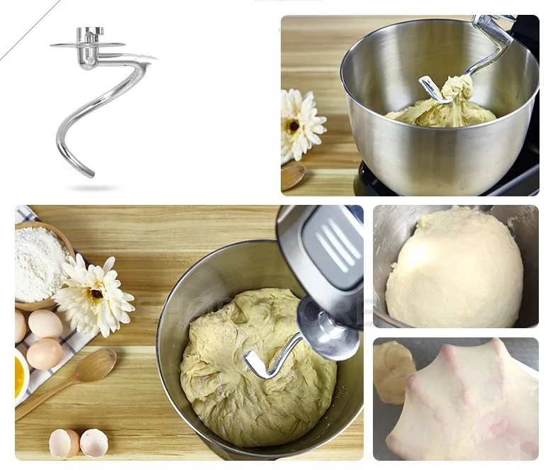 7,5 LBlender 1500 Вт миксер с подтяжкой для чаши, кухонный миксер, миксер для молочного коктейля/торта, тестомесильная машина, миксер для еды