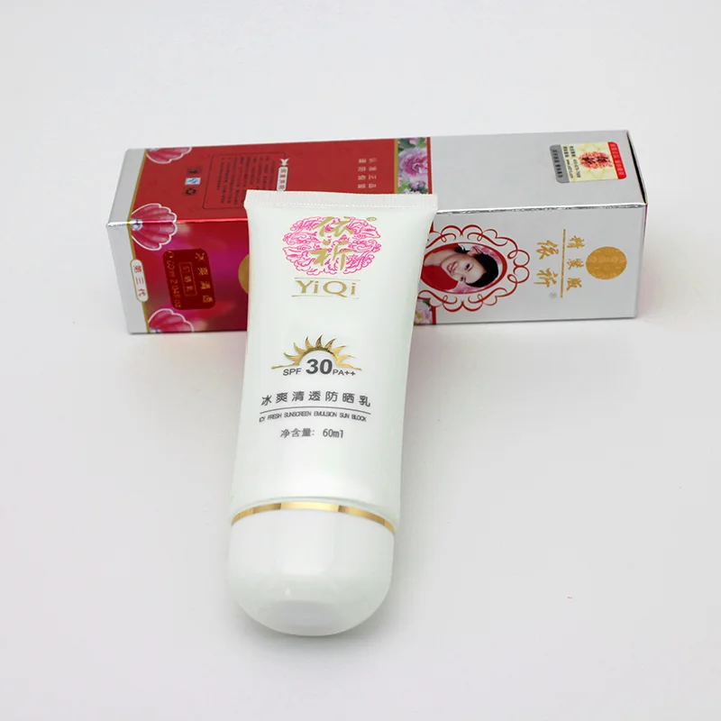 Good result yiqi sunblock Refreshing whitening sunscreen spf30 | Красота и здоровье