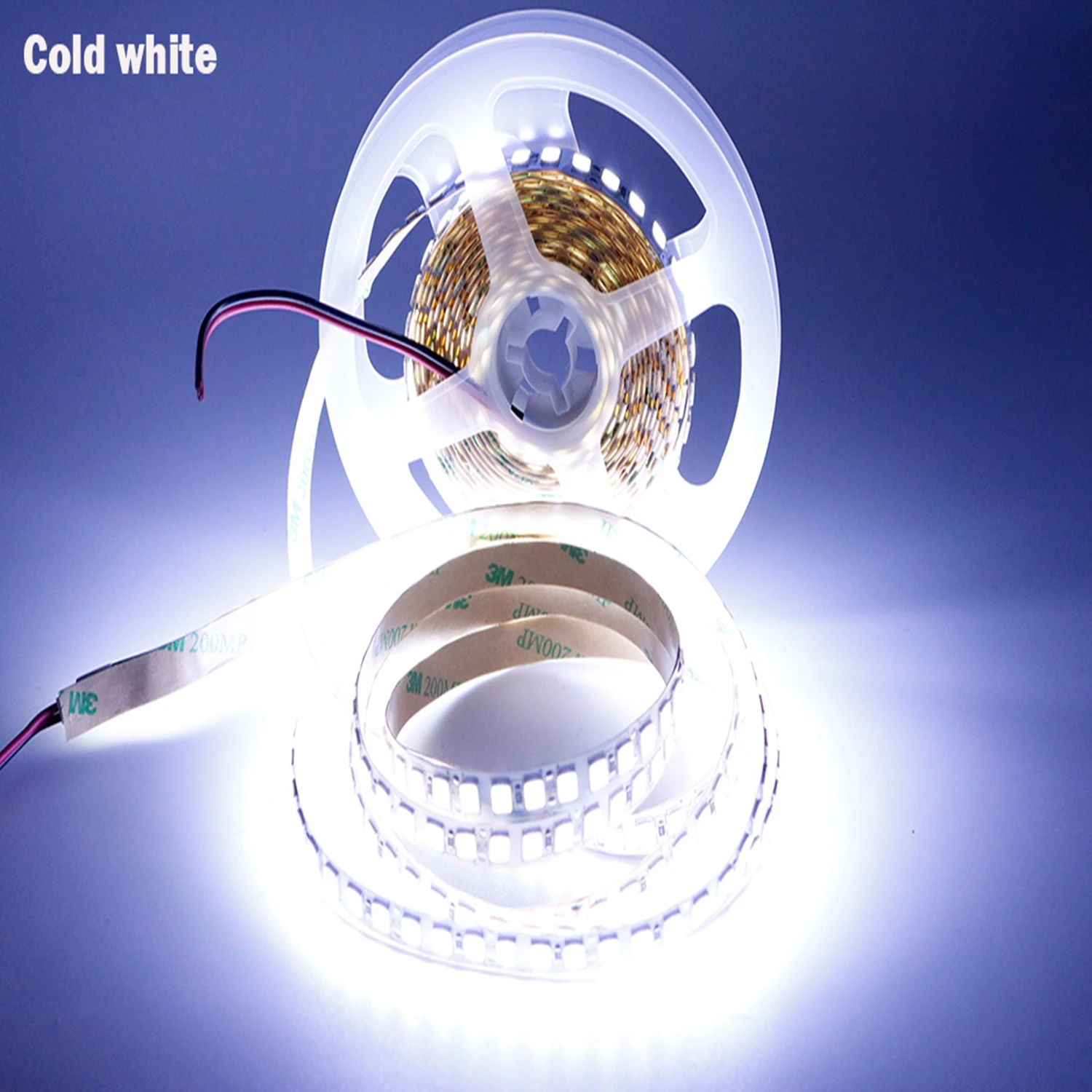 5054 СВЕТОДИОДНАЯ лента SMD DC12V 5 м 600 светодиодный гибкий ленточный светильник супер яркий холодный белый/голубой/розовый/красный IP30/IP65/IP67 Водонепроницаемый JQ
