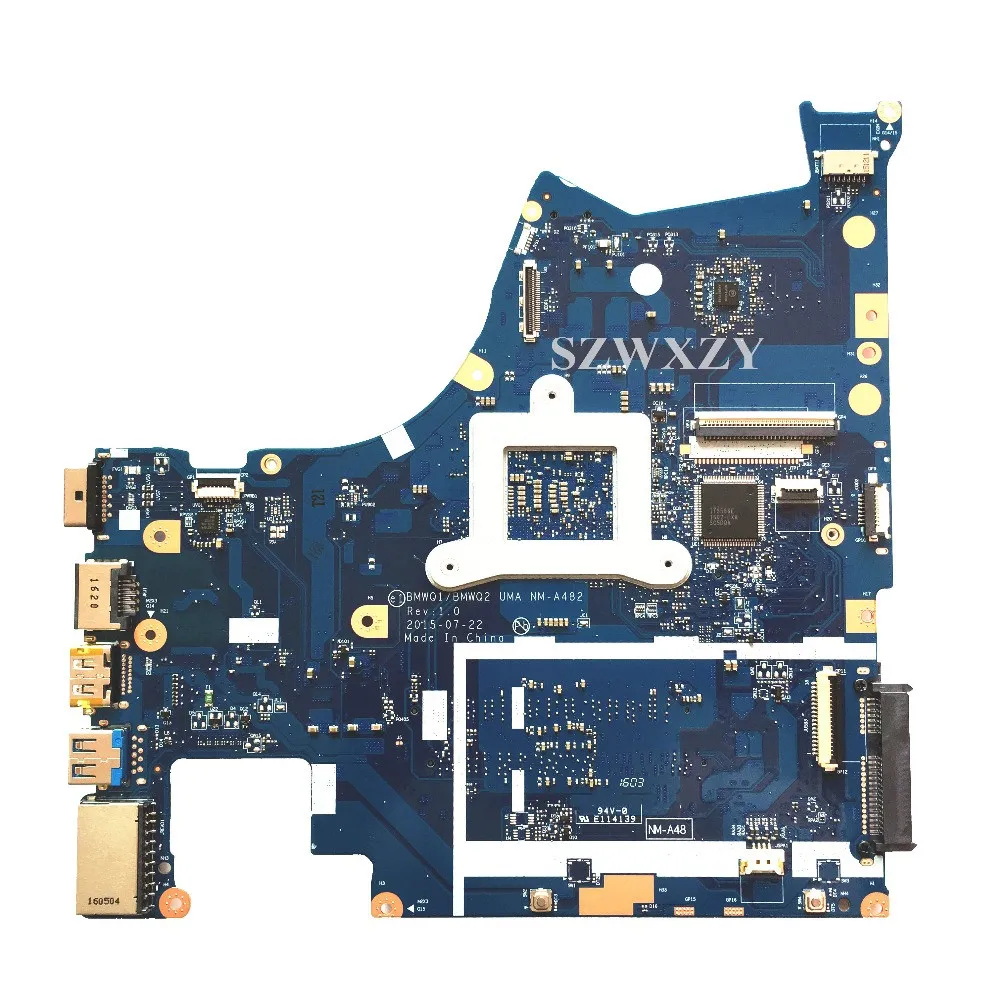 Для Lenovo 300-15ISK материнская плата для ноутбука с процессором SR2EZ I7-6500 5B20K38182 NM-A482