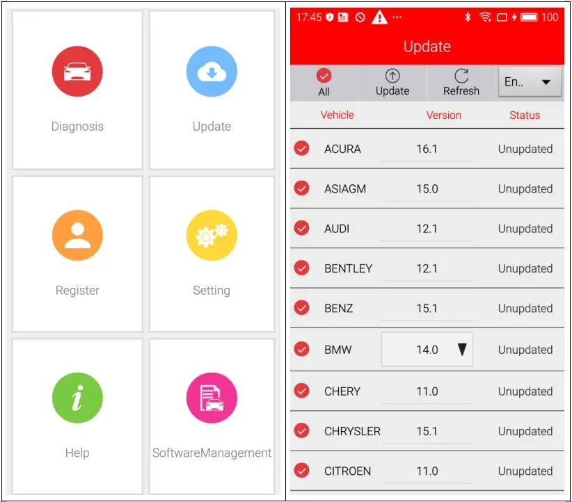 wifi Автомобильный сканер UCANDAS VDM2 VDM II полные системы для Android телефона и планшета Vdm2 Ucandas поддержка многоязычных