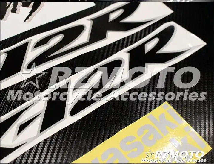 Наклейка мотоцикл обтекатель логотип ZX12R ниндзя Ace kits NO.00173|Наклейки и стикеры| |