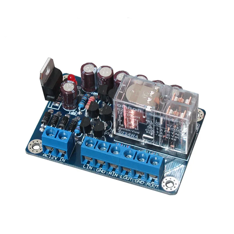 Оригинальное реле Omron relay SS8050 защита динамика двухканальная Защитная плата можно