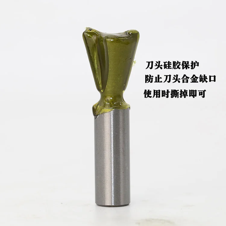 Dovetail slot milling cutter knife diameter9.52-19.05 Woodworking trimming machine head Engraving | Обустройство дома