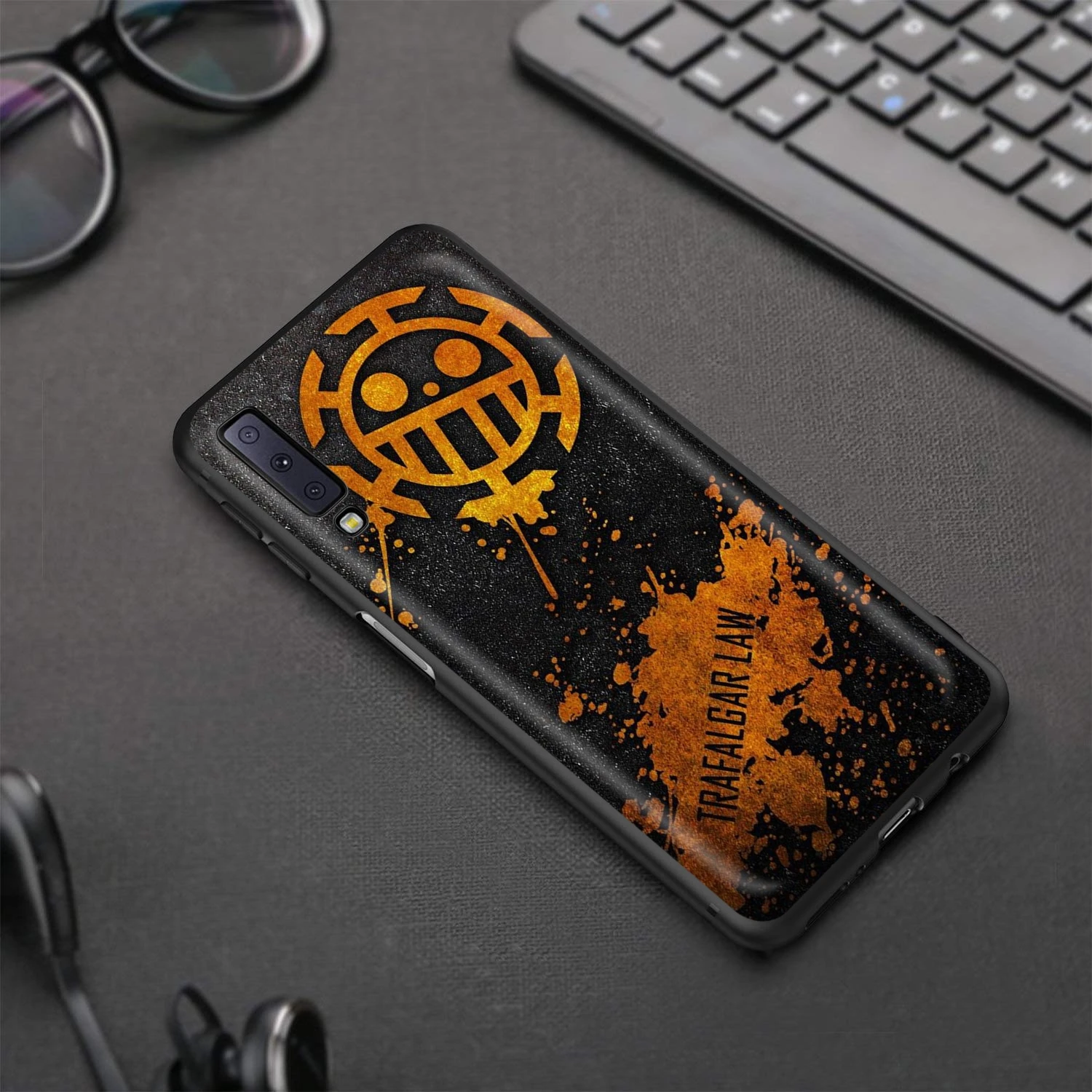 Аниме цельный чехол для Samsung Galaxy J6 A9 A8 A7 A70 A6 A5 A50 A40 A30 A3 A10 A51 A71 A81 A91 2018|Бамперы| |