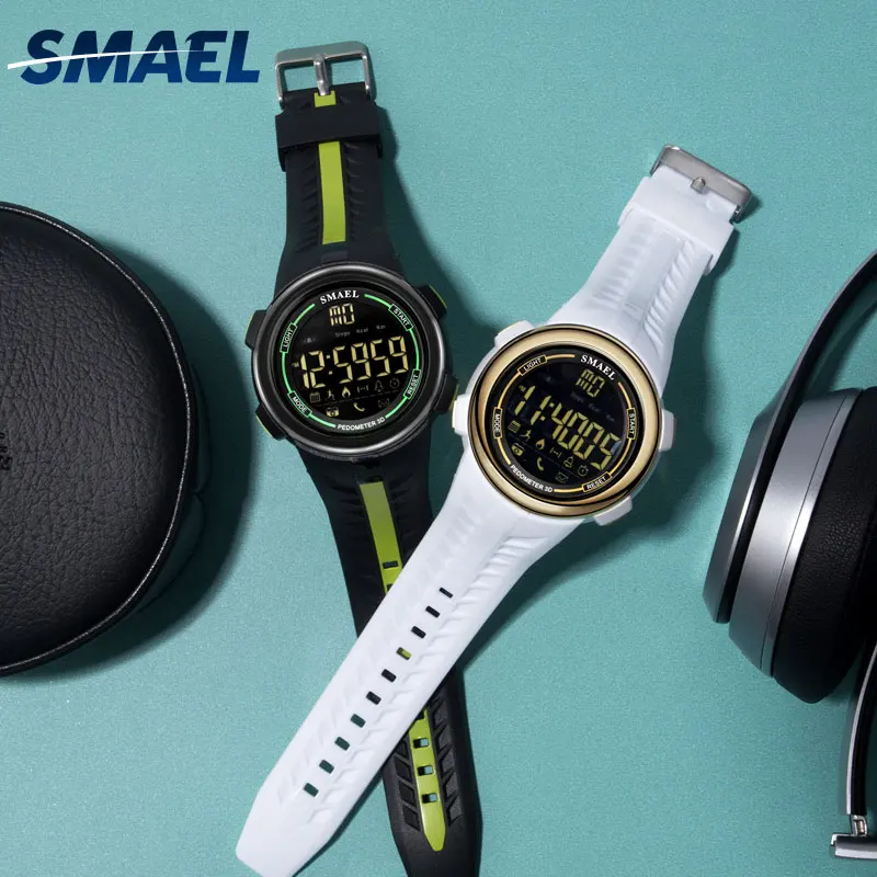 Bluetooth часы для Для мужчин Smart Светодиодный Дисплей Электронный Мужской