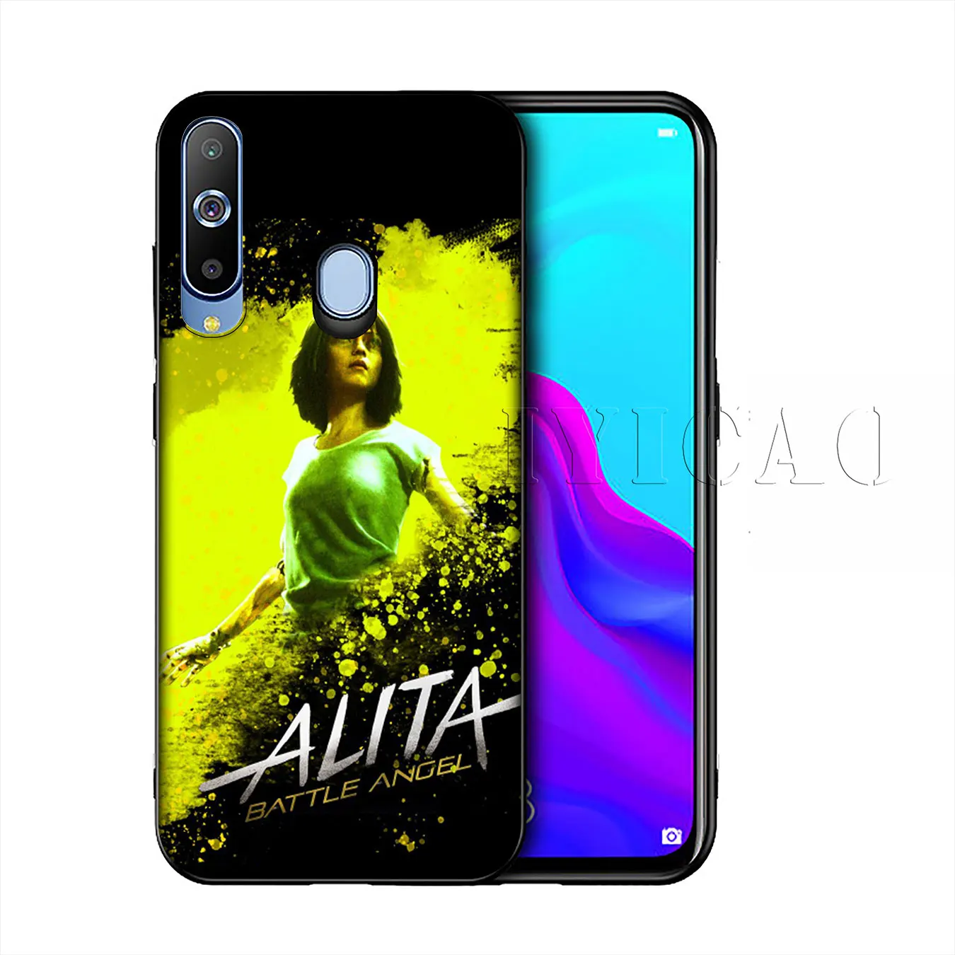 Iyicao Alita битва Ангел Силиконовый мягкий чехол для samsung Galaxy A10 A30 A40 A50 A70 M10 M20 M30 крышка