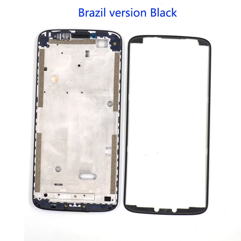 Протестировано для Moto G6 играть Xt1922-5 XT1922-6 XT1922-7 ЖК-экран Дисплей тела Touch со средним корпусом кольцо рамка в сборе