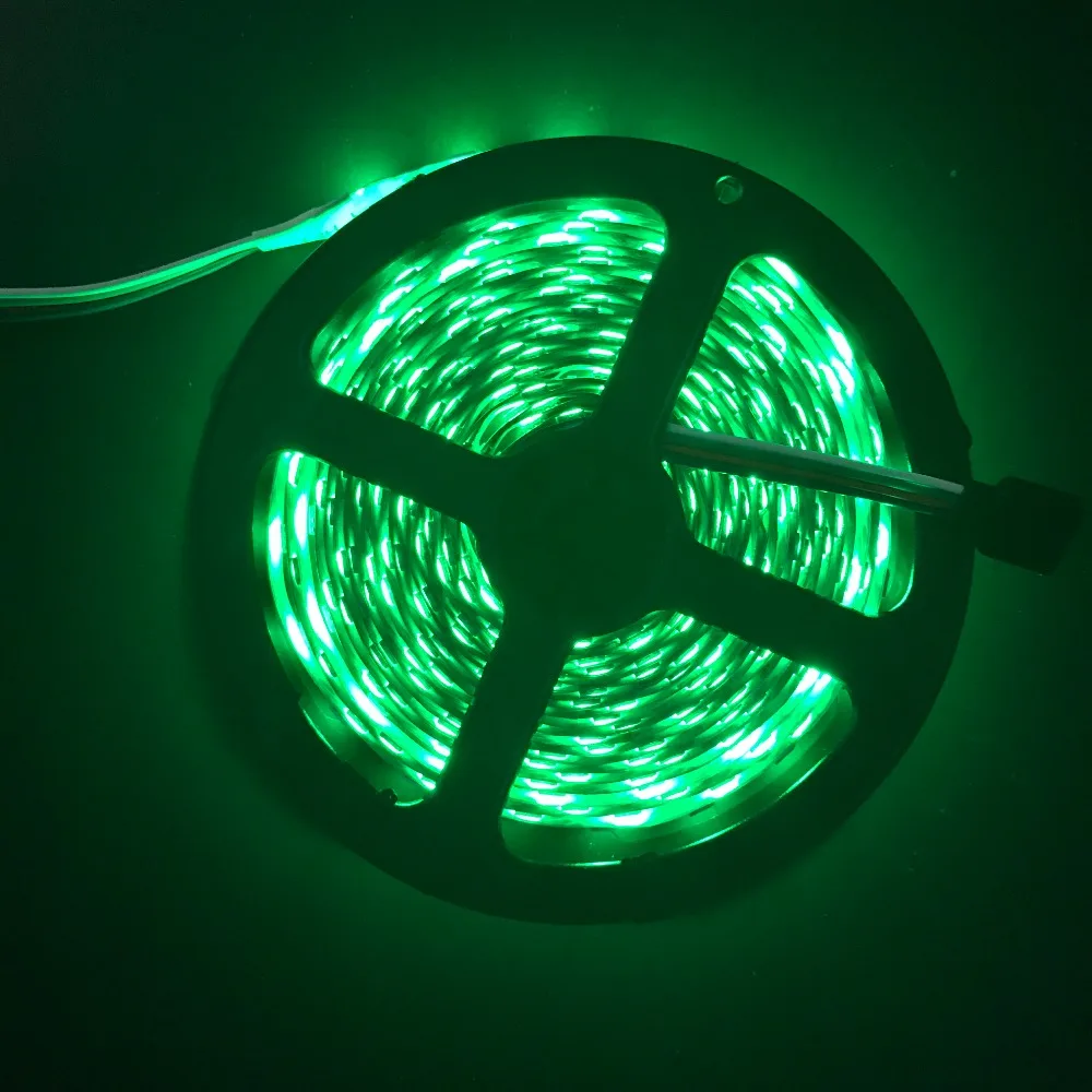 Светодиодная лента RGB 5 м SMD5050 Диодная с 17 клавишами контроллера адаптер 12 В 3 А