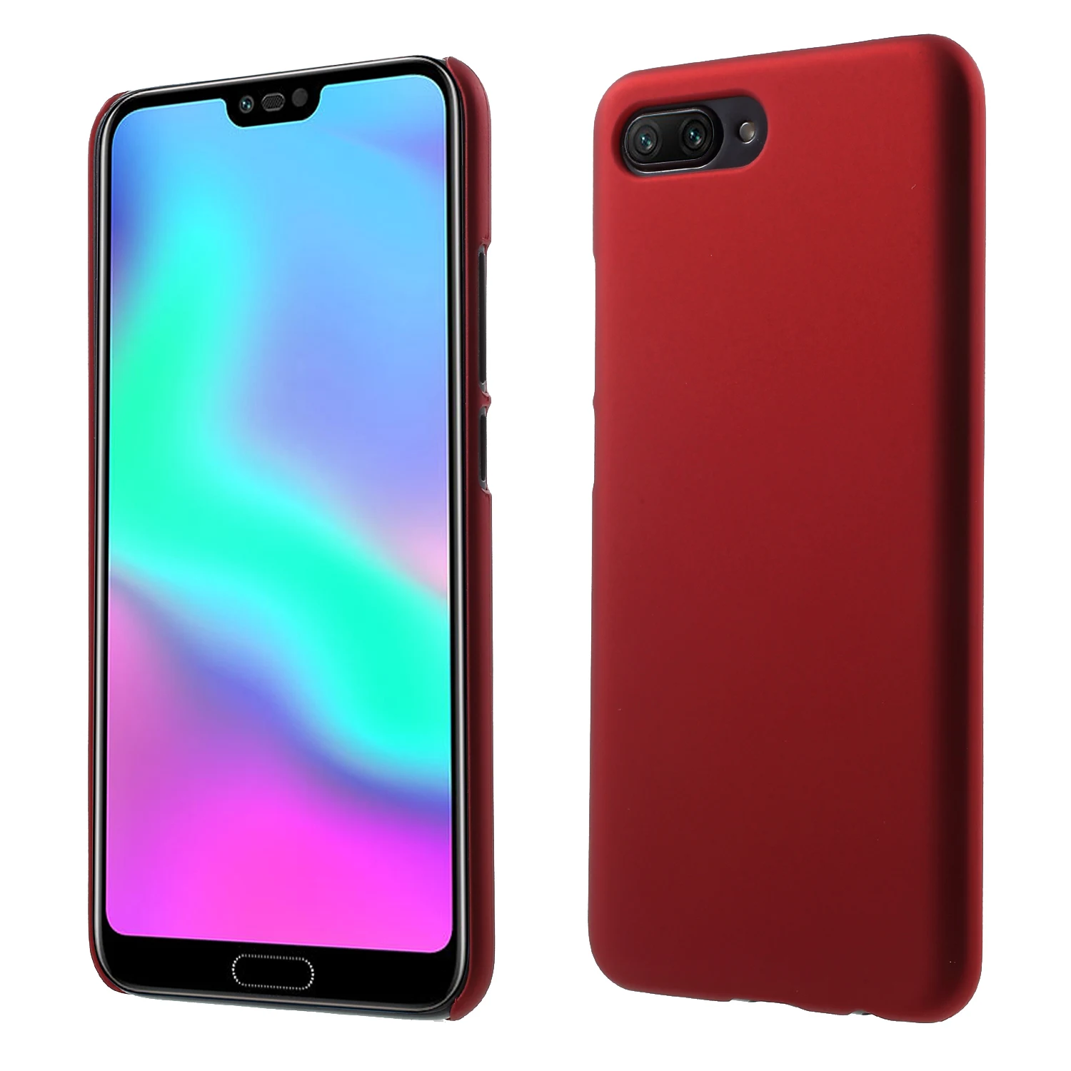 Dulcii чехол для huawei Honor 10 Чехол глянцевый Жесткий PC прорезиненный Твердый Чехол-5 84