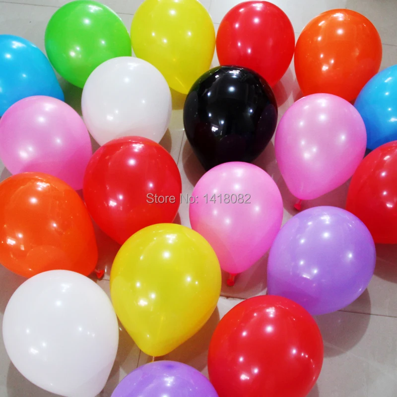 

High quality 10 inches 2.3g circle balloon 50pcs/lot Latex Balloon decoration small balloon,party Wedding baloon