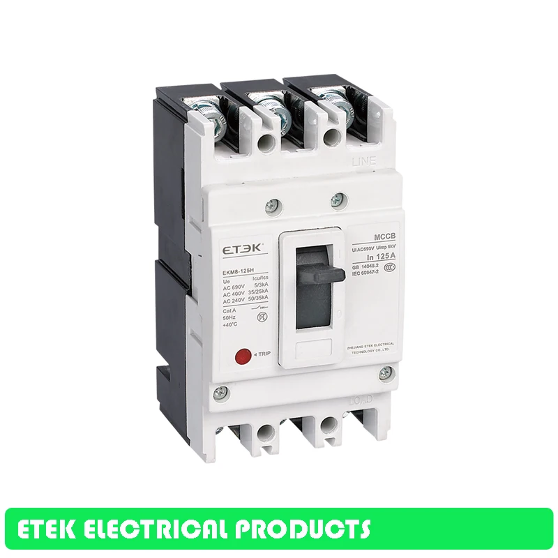 MCCB литой корпус автоматический выключатель EKM8 125H|Автоматические выключатели| |