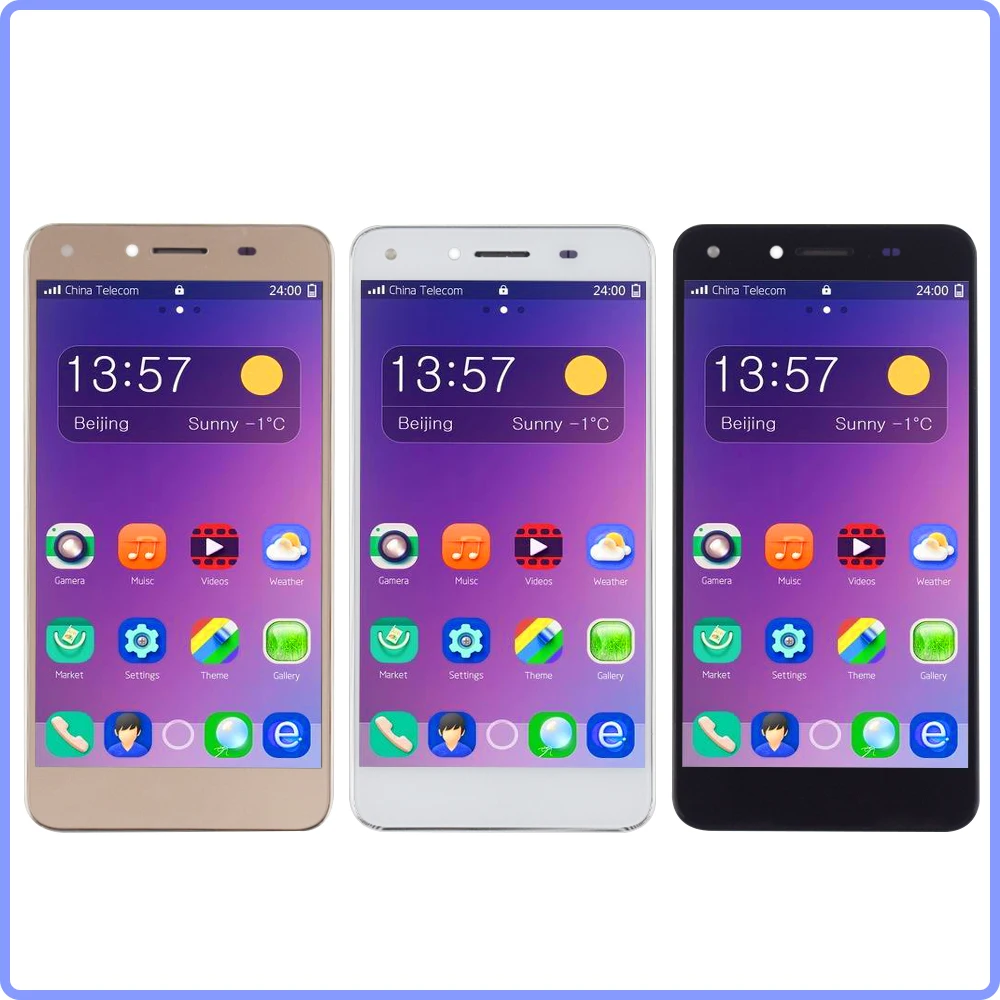 Для Huawei Y5 II ЖК дисплей кодирующий преобразователь сенсорного экрана в сборе