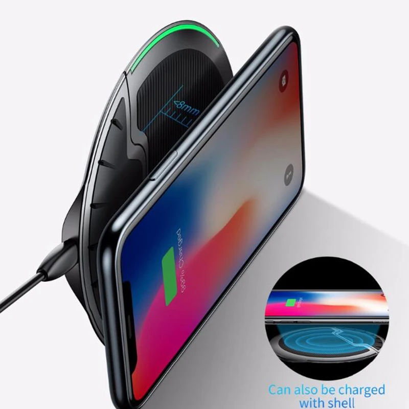 Беспроводное зарядное устройство Baseus деформируемое Qi для iPhone 8/X