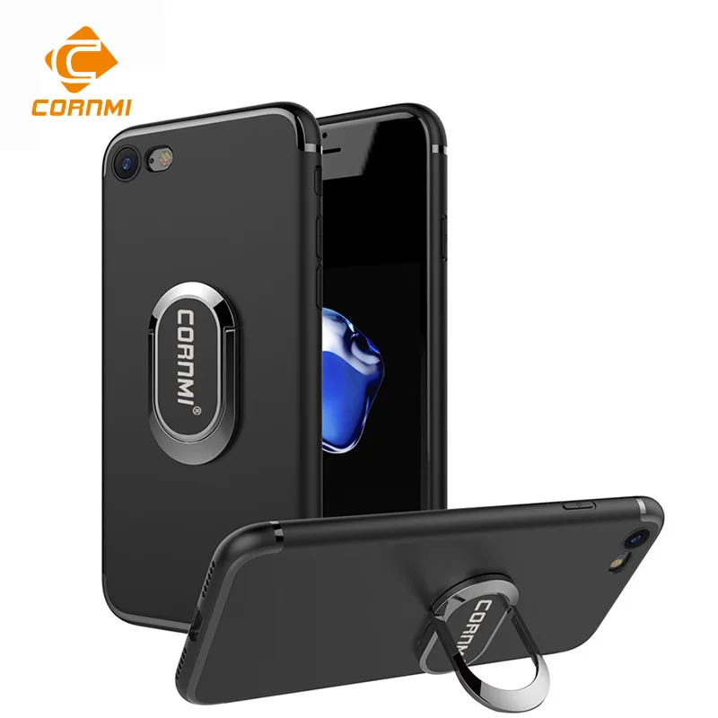 CORNMI для iPhone 6S Plus кольцо держатель телефона i6P i6sP чехол из тпу 6 металлический стент