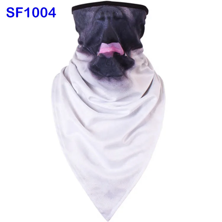 SF1004 WildSurfer плюс треугольный Походные шарфы для верховой езды дышащая Полотенца Велоспорт животных половина уход за кожей лица маска Рыбалка Бандана Ciclismo FJ36 - Цвет: SF1004