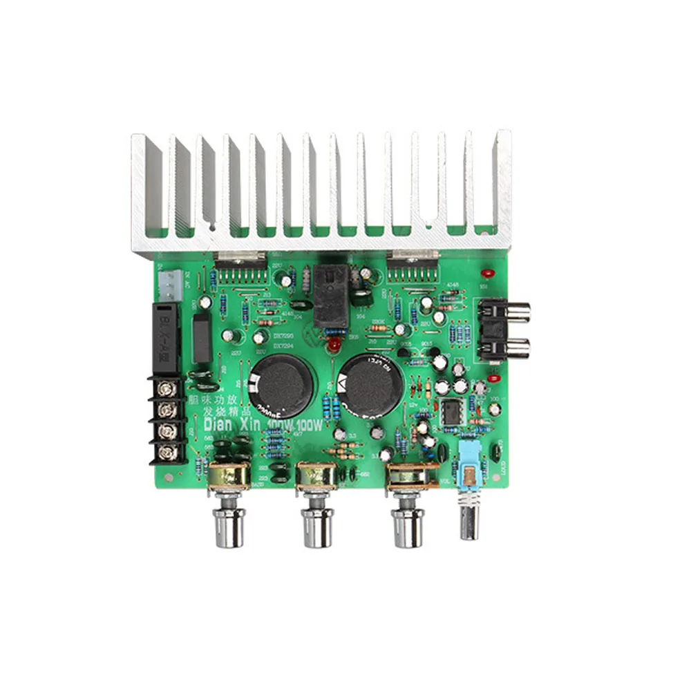 Tenghong TDA7294 HIFI стерео аудио усилитель мощности плата 2 0 100 Вт * двухканальный AC20-26V