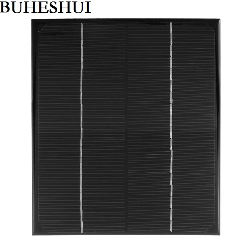 

BUHESHUI Wholesale 6W 18V Small Solar Panel/Monocrystalline Silicon Solar Cells DIY Solar Module For Solar Power System 100pcs