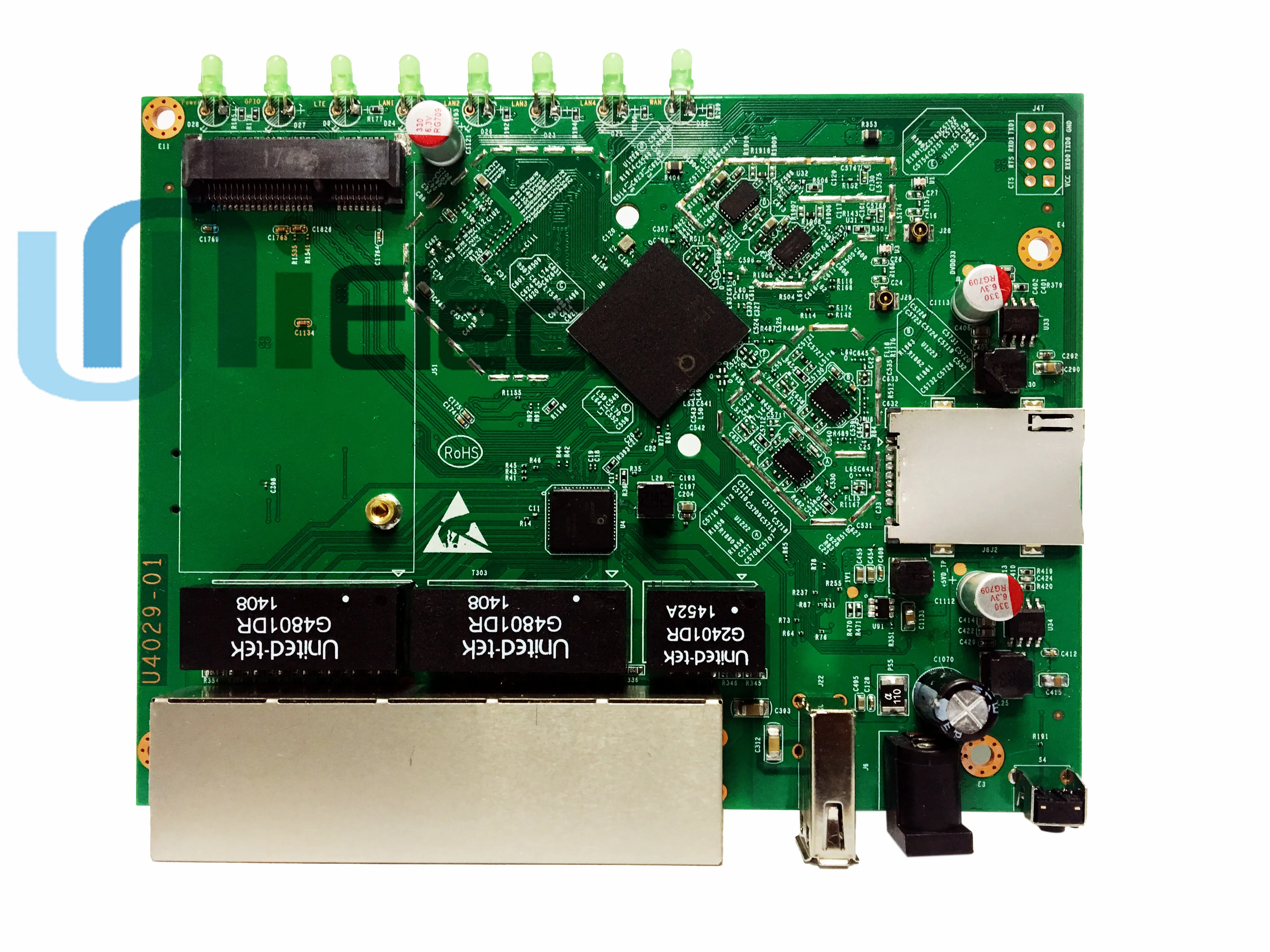 Двухдиапазонный гигабитный Wi Fi роутер Qualcomm IPQ4019 Wave2 AC1200 сетевой экран OpenWRT QSDK