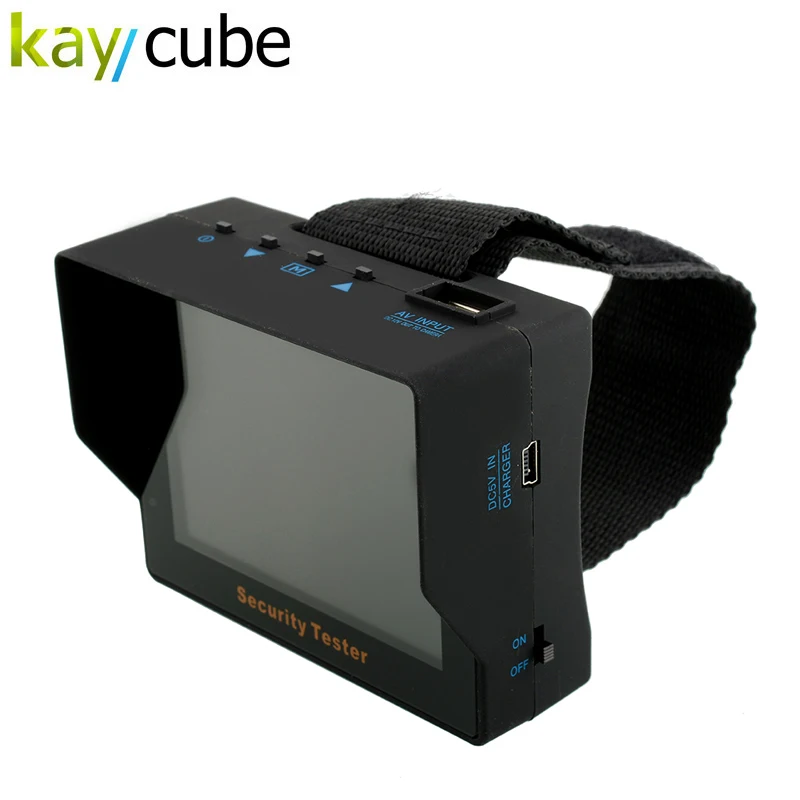 Kaycube наручный портативный 3 5 &quotTFT ЖК дисплей CCTV Видеокамера тестирование монитор