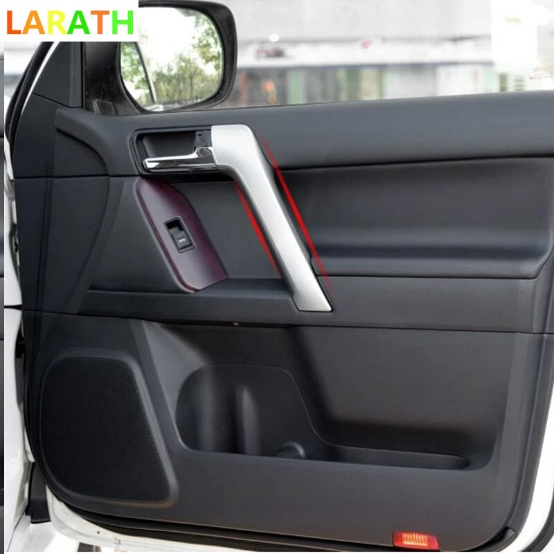 Для Toyota Prado 2014 2015 ABS Матовый дерево Краски передняя отделка подлокотника