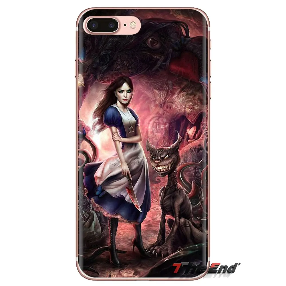 For Huawei G7 G8 P7 P8 P9 P10 P20 P30 Lite Mini Pro P Smart Plus 2017 2018 2019 Soft Covers video games alice american mcgee Art |