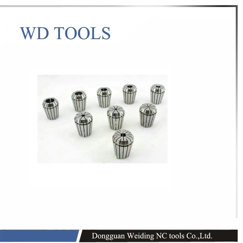 

New 13 PCS ER11 Full size PRECISION SPRING COLLET Set For CNC Milling Lathe Tool