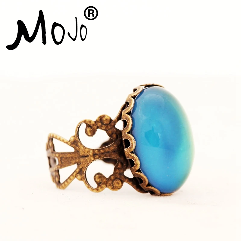 Модное Волшебное чувство настроения кольца изменение цвета эмоции температура