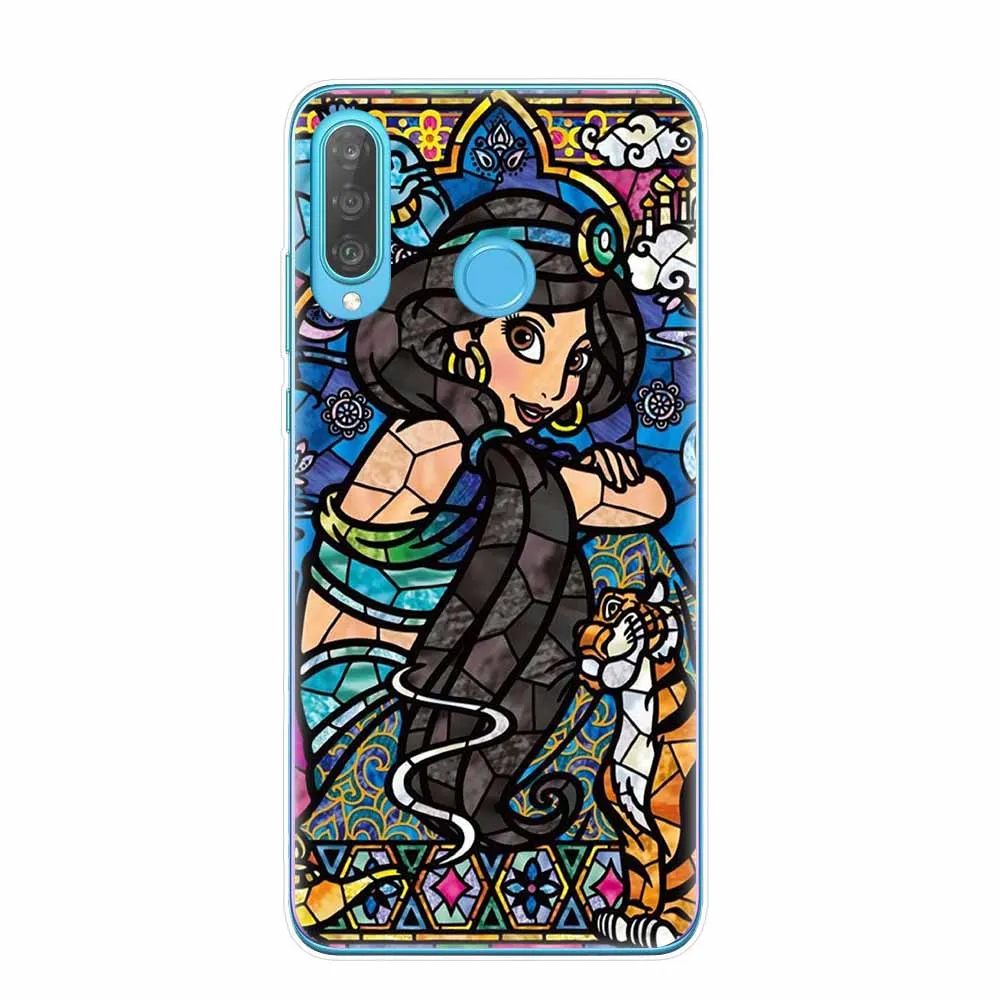 T6042 Чехол с рисунком русалки Минни Ститч для huawei Coque P30 P20 mate 20 Lite Pro P8 P9 P10 Lite Мягкий ТПУ чехол для телефона s - Цвет: T6042