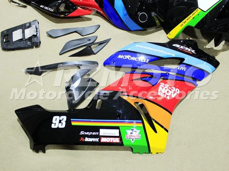 Новый ABS полный обтекатель комплект 100% подходит для Honda CBR1000RR 04 05 Обтекатели