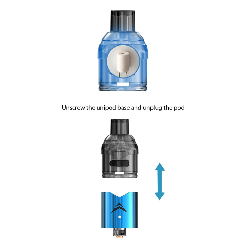 Stock shipping!!! Original IJOY Diamond VPC kit with 1400mAh built-in battery Ijoy pod mod 2ml unipod | Электроника