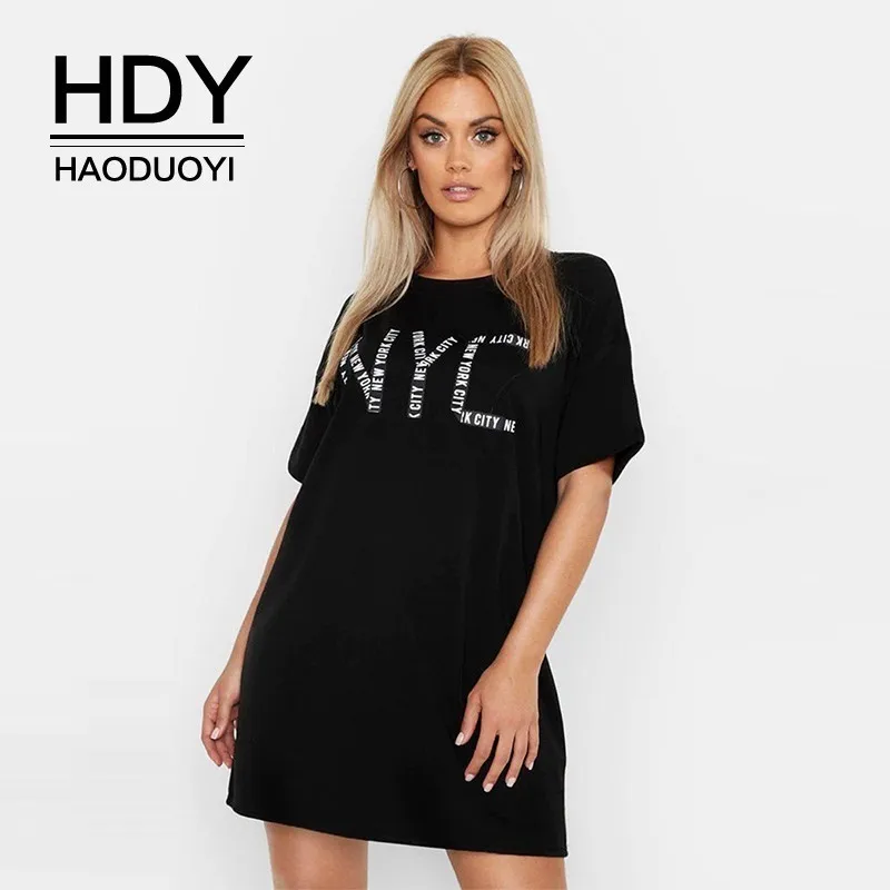 Футболка HDY Haoduoyi Женская с коротким рукавом и принтом | одежда