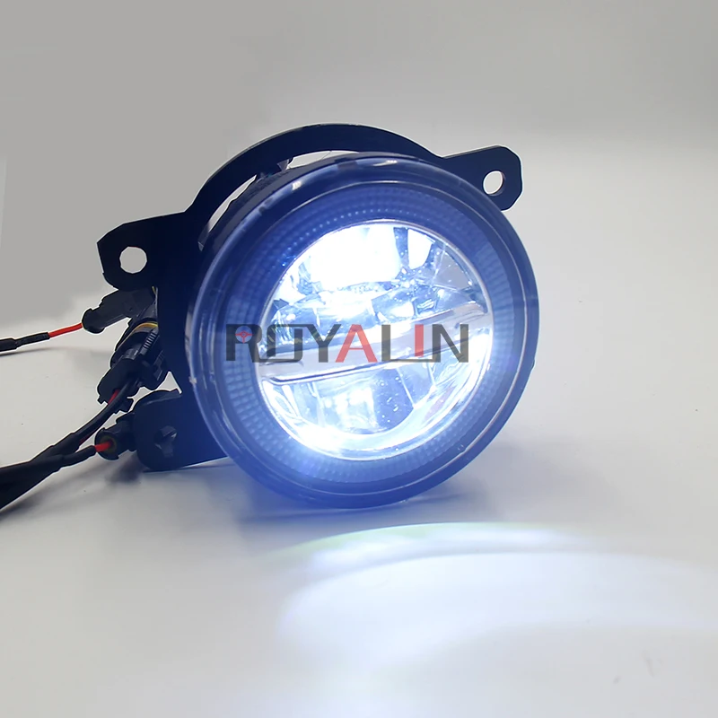 ROYALIN белый светодиод для автомобиля DRL Туман лампа 1800LM 18 Вт Высокий яркий