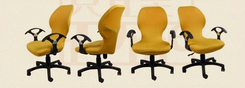 Бирюзовый цвет лайкра чехол на компьютерное кресло подходит для офисных стульев с подлокотником спандекс чехлы для стульев украшения