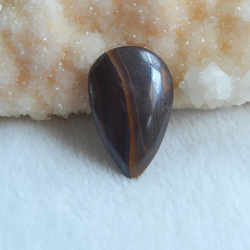 Скидка! Природный камень Болдер опал дешевые кабошон 35 х 22 6 мм 6.7 г