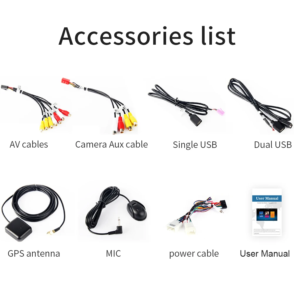 

8" HD Digital Touch Screen Android 9.0 Bluetooth GPS Navigator Double Din Car DVD Player for Mitsubishi Outlander 2007