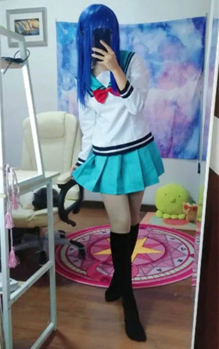 Япония губительная жизнь Saiki K. women Teruhashi Kokomi косплей платье Saiki Kusuo no sai-nan Yumehara Chiyo платье костюмы