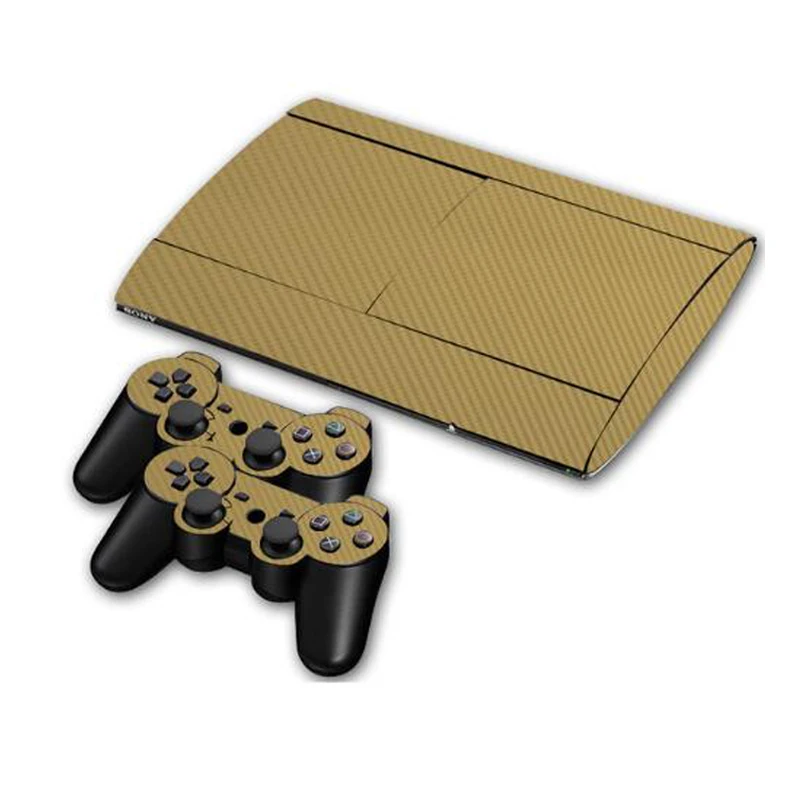Виниловая защитная пленка из углеродного волокна для Sony PS3 Super Slim 4000 и 2