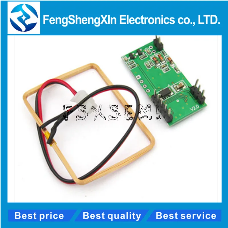 1 шт. новый модуль считывания RFID карт UART 125 кГц EM4100 RDM6300 (RDM630) для Arduino|Интегральные