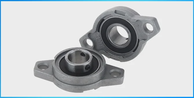 50pcs/lot KFL005 FL005 25mm zinc alloy units pillow block bearings 25 mm flange bearing CNC router | Обустройство дома