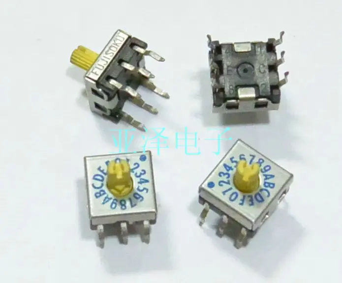 

2 шт. 0-F /16 gear 7,5x7,5 поворотный переключатель DRS8016C