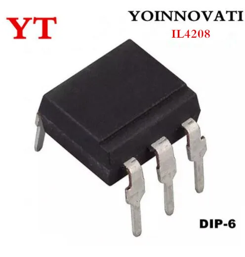 20 шт./лот IL4208 4208 OPTOISOLATOR 5.3KV TRIAC DIP6 IC лучшее качество. | Электронные компоненты и