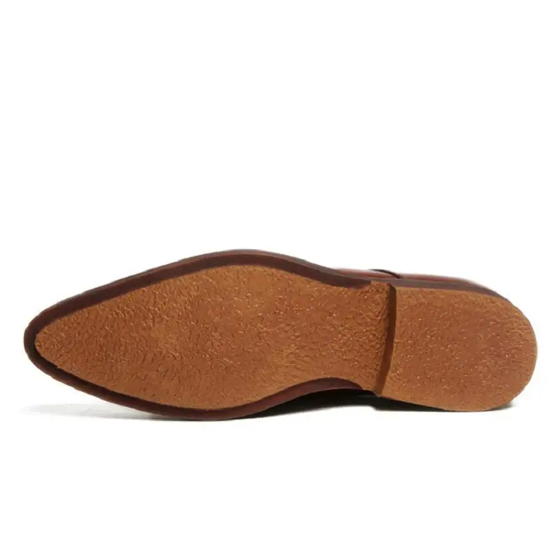 MYCOLEN/Новинка мужские мягкие модельные туфли из натуральной кожи Zapatos De Hombre