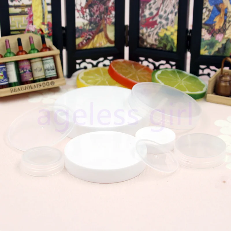 Прозрачная или белая банка для крема лица лосьона 3 г 5 10 30 50 100 | Красота и здоровье