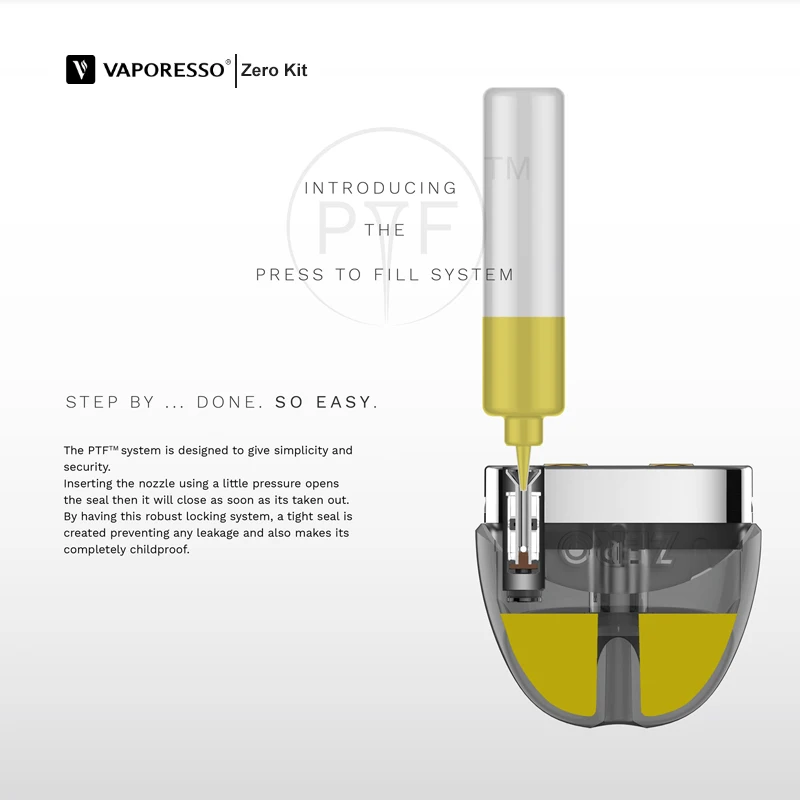 Vaporesso Renova Zero Pod комплект электронной сигареты с катушкой CCELL 650 мАч встроенный