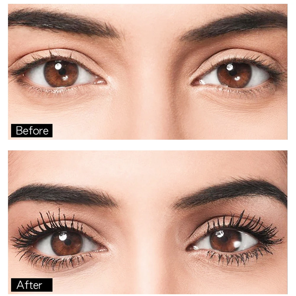 Профессиональная тушь для ресниц 4d шелковое волокно макияж густая завивка